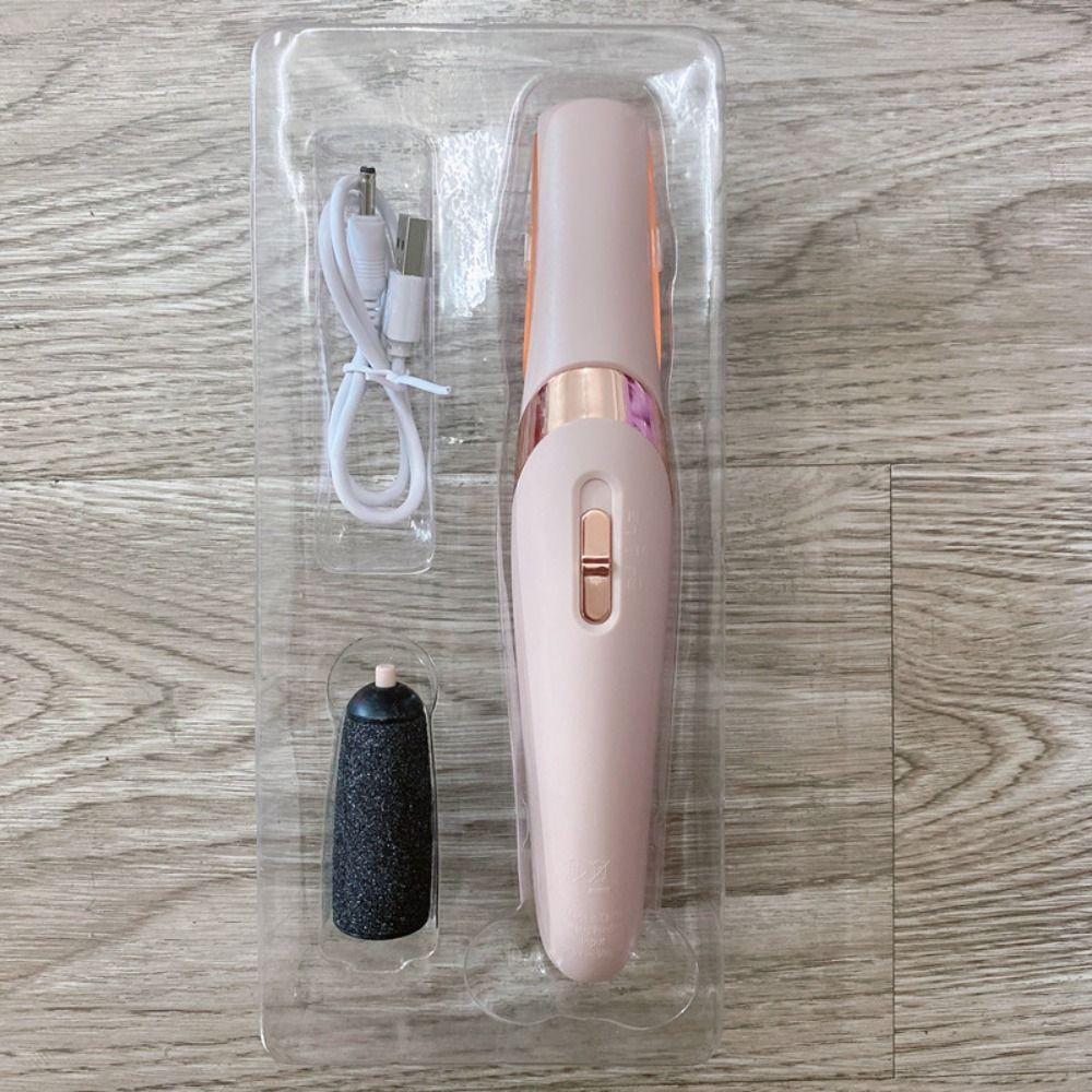 Hard Cracked Skin Callus Remover Electric Pedicure Tools Foot Cuticle Scrubber Electric Foot File