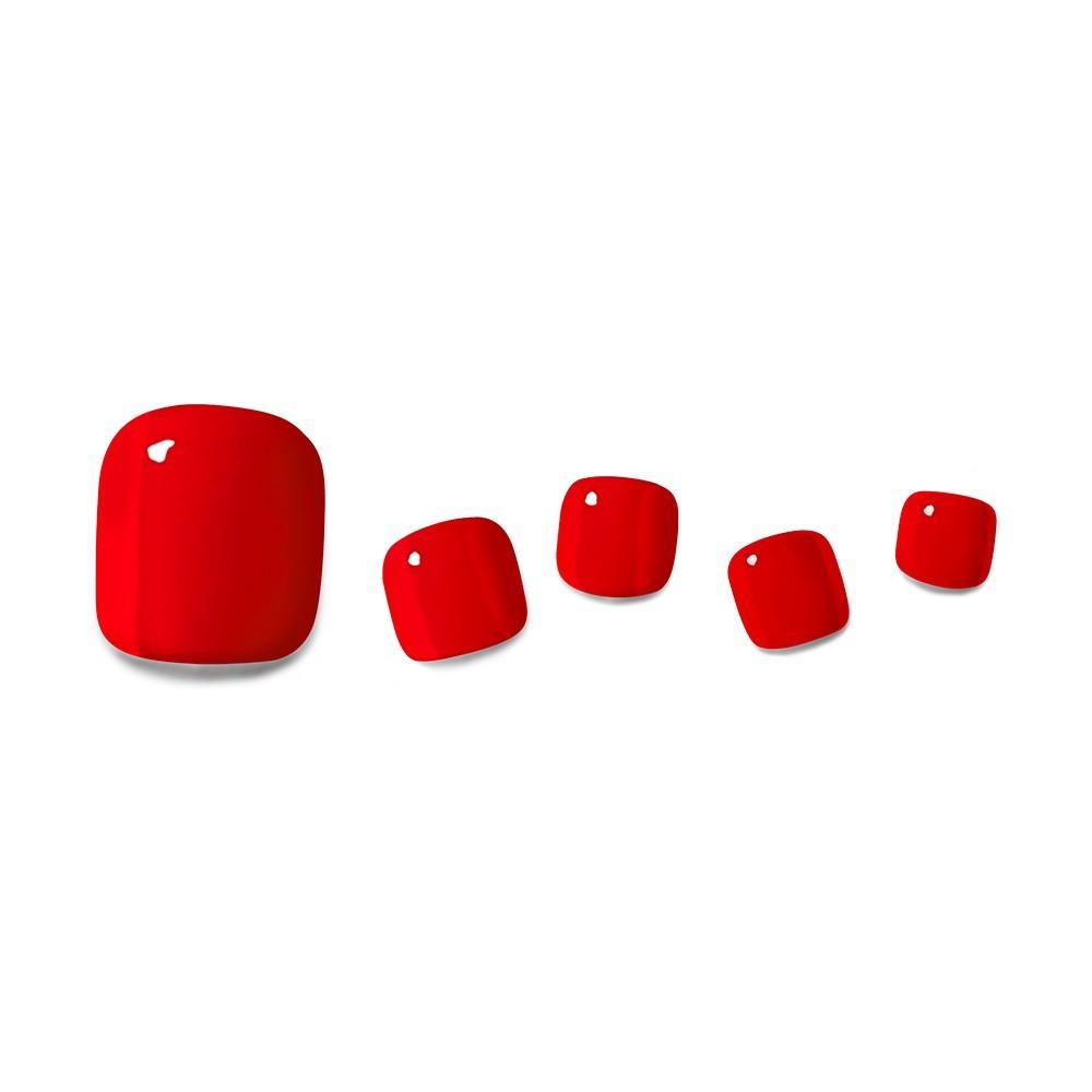 Korean Gel Nail Stickers + UV Lamp | Salon Look at Home | No Glue Needed PEDI VER.