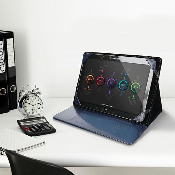 Pokrowiec do tabletu 7 cali Blun Uniwersalny Niebieski