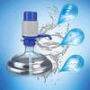 manual water bottle pump simple drinking water pump simple portable manual dispenser pump 1 piece blue