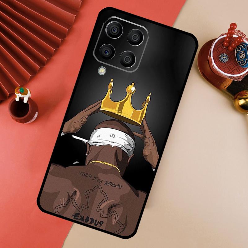 2Pac Makaveli Tupac Amaru Shakur For Samsung Galaxy M21 M33 M53 M13 M12 M32 M52 M11 M31 M35 M55 M15 M14 M34 M54 M06 M16 Case