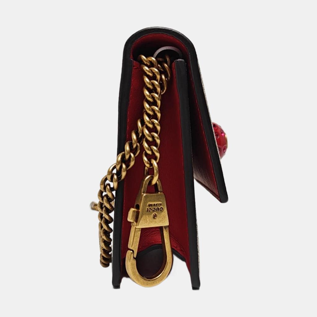 [Pre-Owned] 3D Cherry Decorated Logo Chain Bag - Very Good #1HWPLLG
