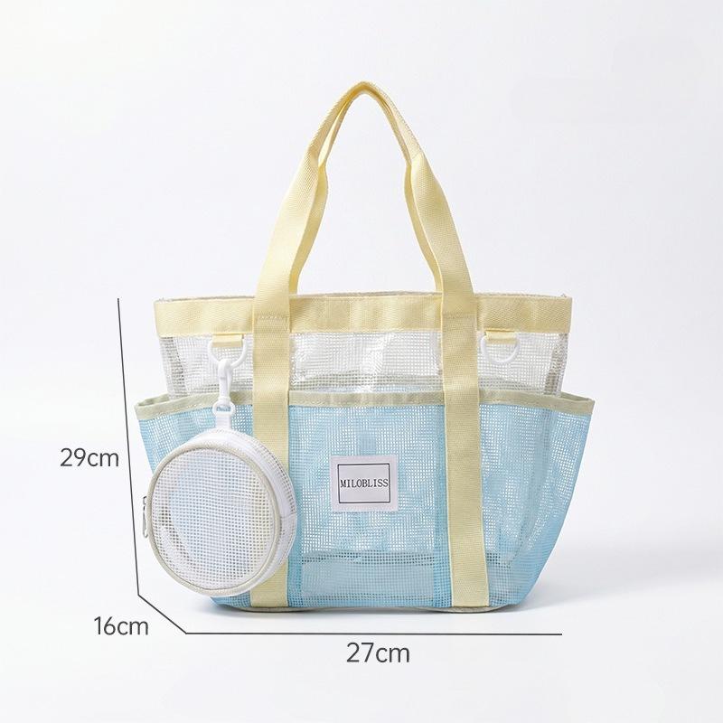 Large Capacity Swimming Bag Shower Basket Portable Bath Bag Dry and Wet Separation HandBag Gym Sports Bag Beach Bags