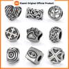 Skyrim Stainless Steel Vintage Charms Antique Paw Heart Cross Tree of Life Evil Eye Pendant for Necklace Bracelet Jewelry Making