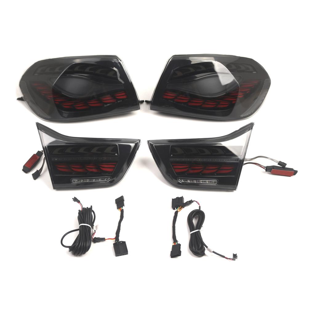 L&R Smoked LED Tail Lights Rear Lamp Assembly For BMW 4 M4 GTS F32 F33 F82