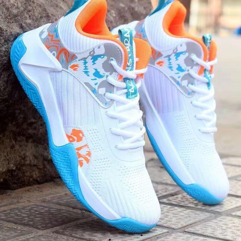 High-top Men's Shoes Spring New Versatile Breathable Shoes Student Sports Shoes Basketball Shoes