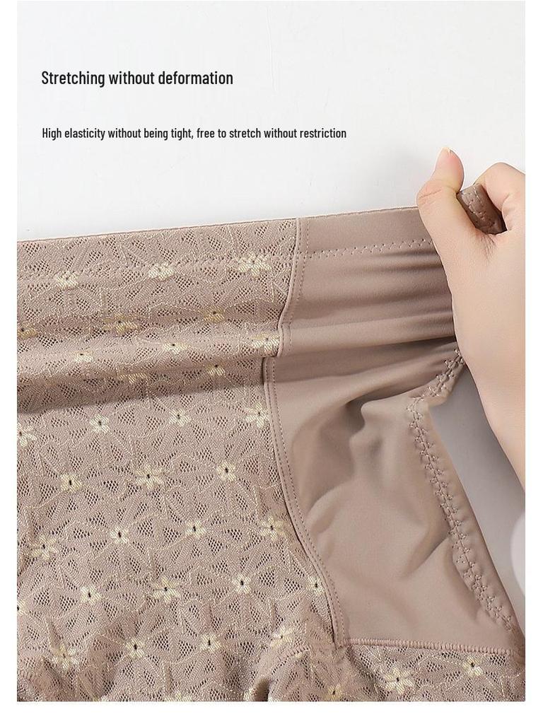 High Waist Tummy Control Spitzen-Shaping-Slips für postpartalen Bauch- und Hüft-Support