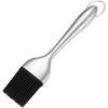Brosses de Barbecue en Silicone, Pinceau à Pâtisserie, Brosse de Barbecue, Brosses de Barbecue avec Manche en Acier Inoxydable