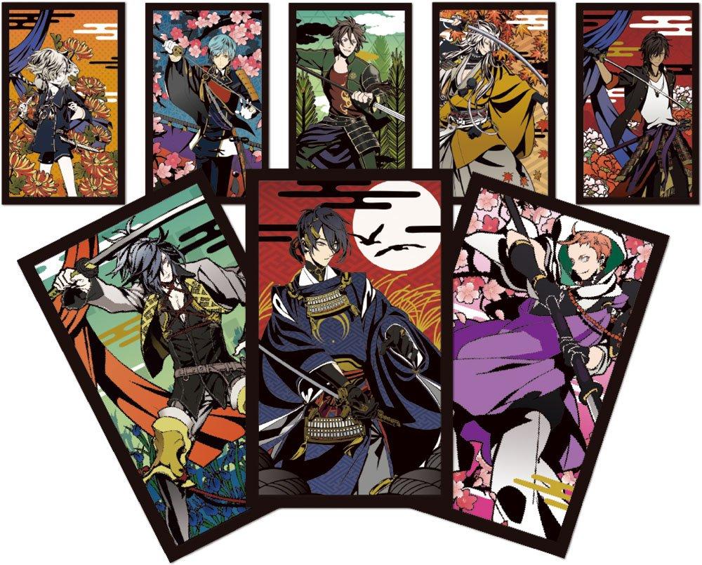 Yanoman [Made in Japan] Hanafuda Touken Ranbu -ONLINE- Hanaasobi Touken Danshi Character Hanafuda 48 Cards Cards with Flowers, Birds, Wind and Moon