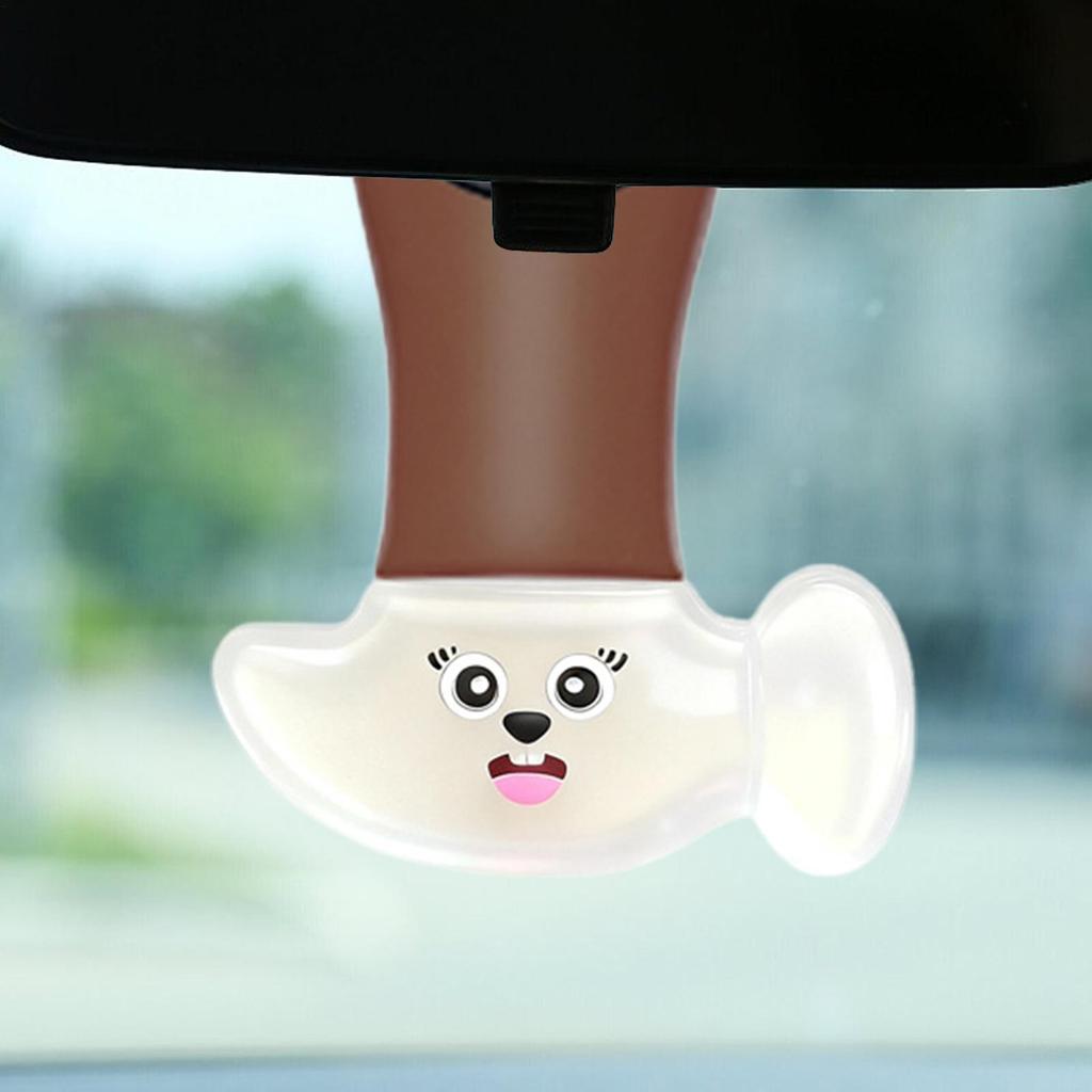 Air Freshner For Car PVC Cartoon Animal Designs Aromatherapy Ornament Car Air Freshener Rear View Mirror Ornament For Trailer RV