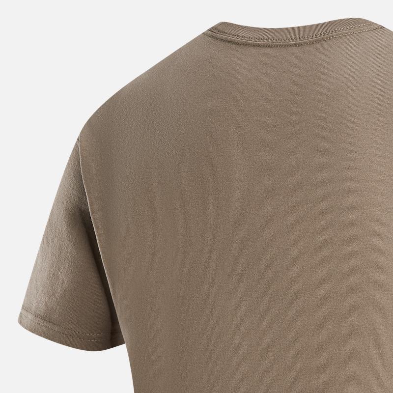 Nike Einfarbiges NBA Golden State Warriors bedrucktes lässiges lockeres bequemes Rundhals-Kurzarm-T-Shirt für Herren FJ0570-040