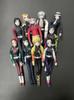 Poseable Toy With Wire Skeleton Abstract Body, 28Cm Demon Slayer Tanjiro Neko Zenitsu Cosplay Plush Mouse Figure