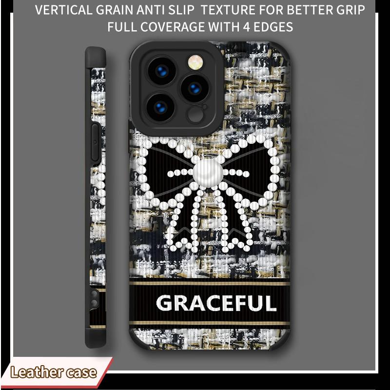 

Симпатичный элегантный чехол из натуральной кожи с вертикальным рисунком, мягкий силиконовый чехол для телефона с принтом, задняя крышка с объективом камеры, полная защита для iPhone iPhone 15 Pro Max