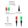 2 Set Luminous Drifting Tail LED Electronic Night Fishing Glow Stick  Fishing Tools