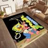 Spongebob And Friends Adventure Square Rugs Are a Great Choice for Living Rooms, Bedrooms, Home Décor, and As Gifts.