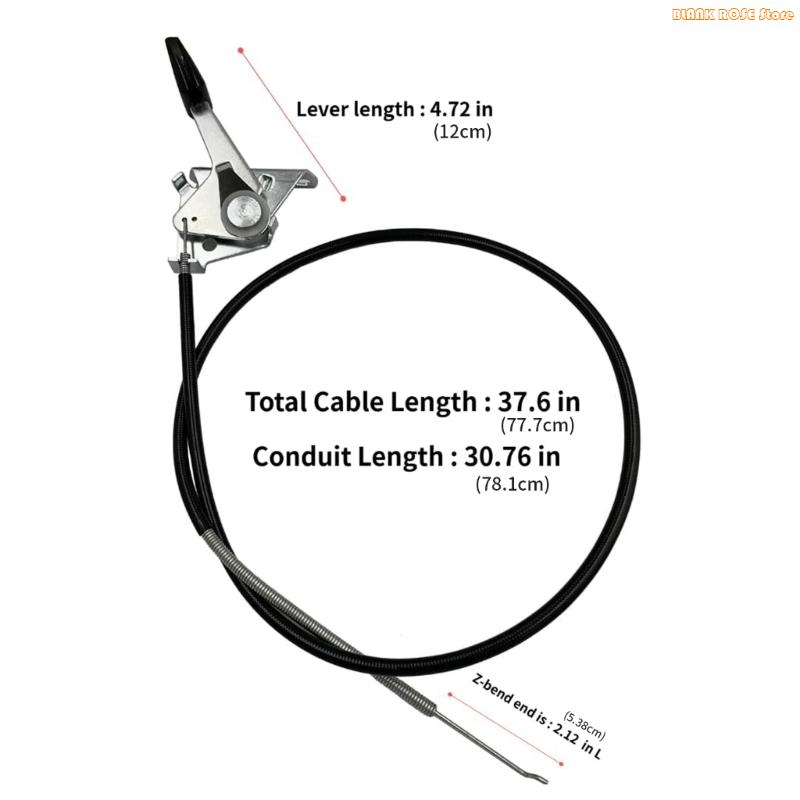 K1AE Throttle Cable Assembly Designed For 47203690,24725000 247290000;247203691,247203692,247203693 30Inch Deck Riding Mowers