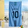 Football Messi Beach Towel Super Soft Microfiber Quickdry Fabric Comfortable Lightweight