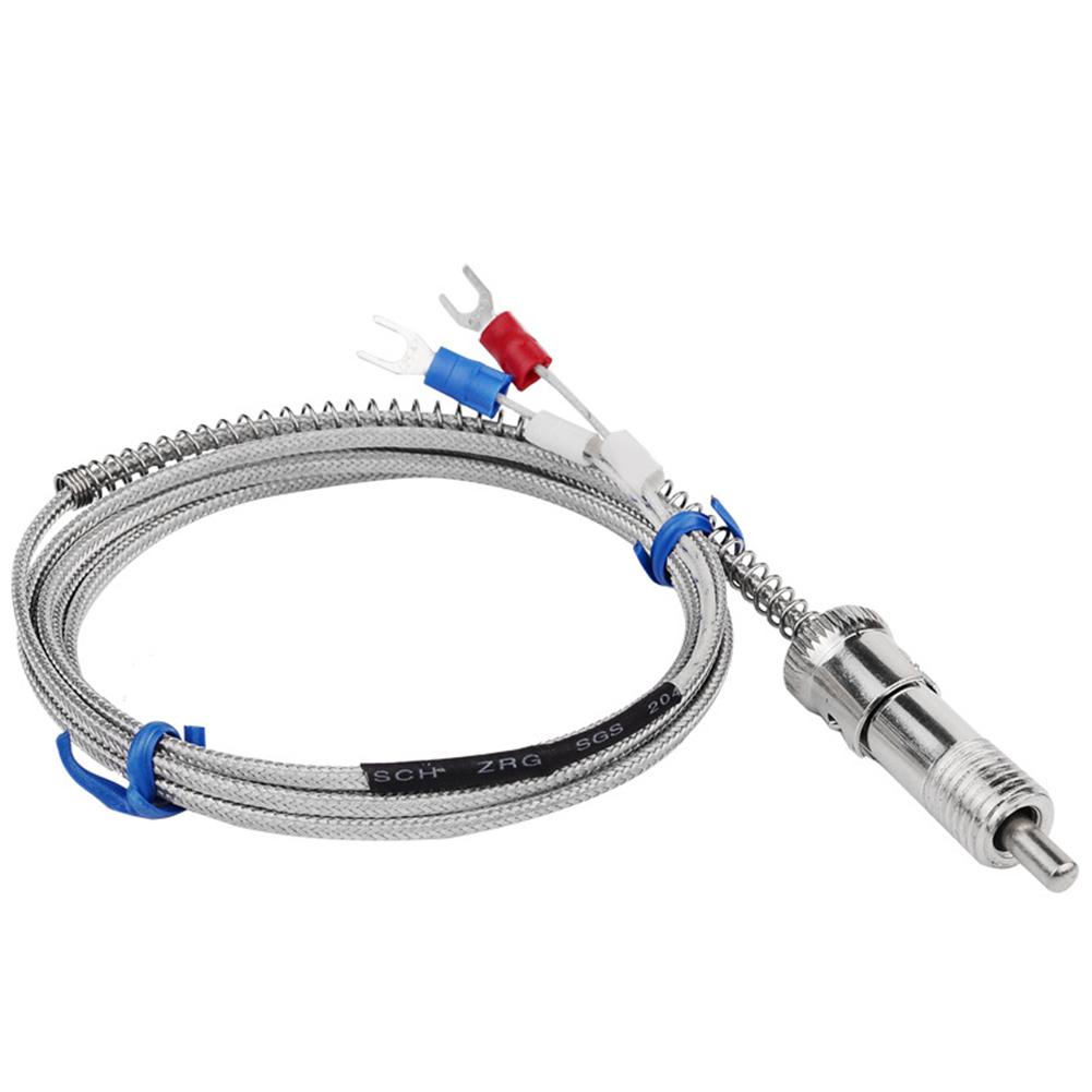 Screw Probe Sensor Compression Screw K Thermocouple Thread Temperature Sensor for Temperature Controller