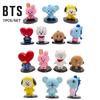 Bts Bt21 7pcs/set Baby Monitor Figures Ornaments Cake Topper Toys Gift