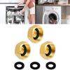 Easy Installation 1-inch Thread Fittings Brass Pipe Cap High Performance