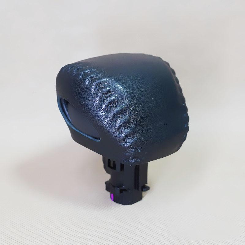 New Real Leather Gear Shift Knob Cover For Infiniti Q60 QX60 2016 2017 2018   Gear Ball Protector