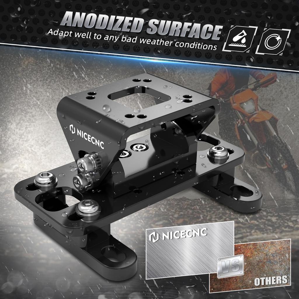 Adjustable GPS Mount Bracket For Suzuki DRZ400SM DRZ400S DRZ400E DR-Z 400 RMZ 250 450 For Kawasaki KX125 KX250 KX250F KX450F