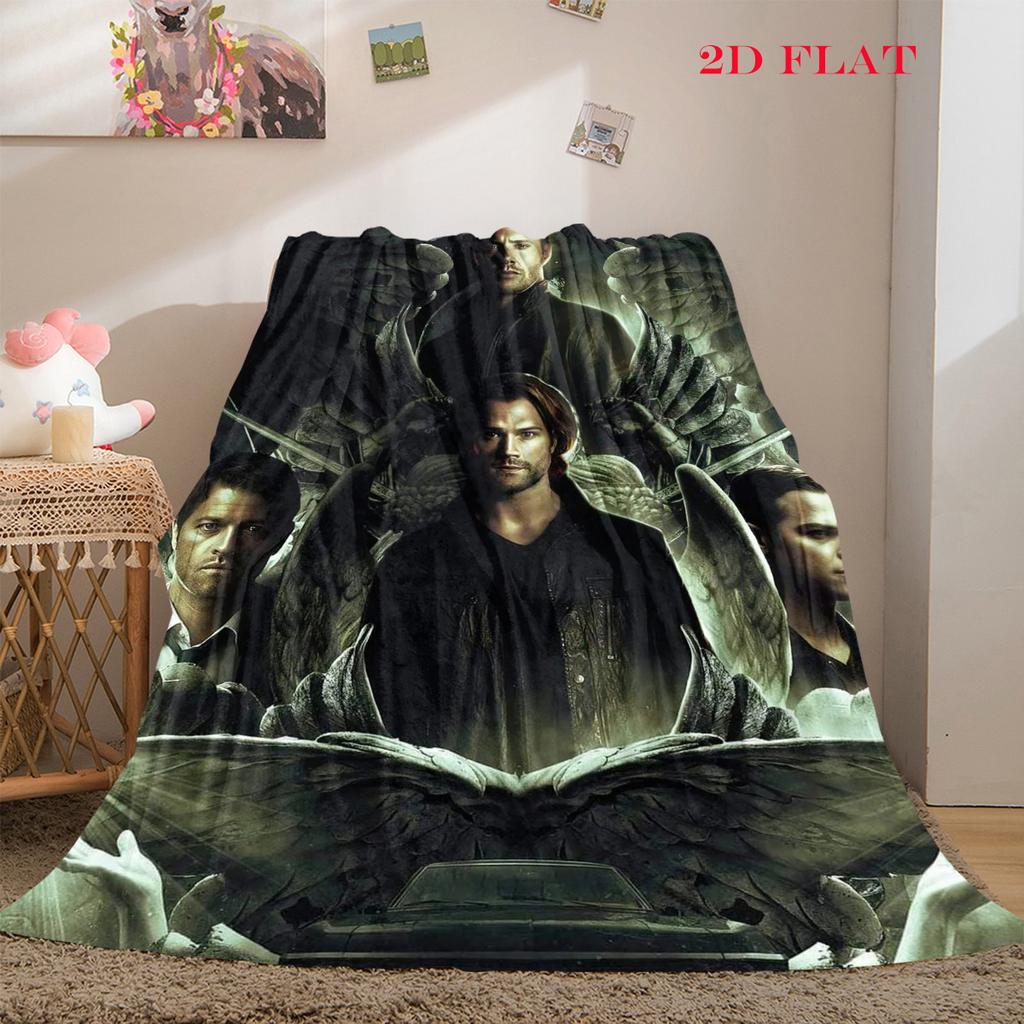 Supernatural Forces Unleashed blanket Soft and comfortable Suitable for all seasons Nap Blanket Office rest blanket bedroom
