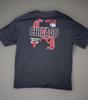Chicago Bulls New Era T Shirt NBA Mens Medium Black Basketball Streetwear Sports