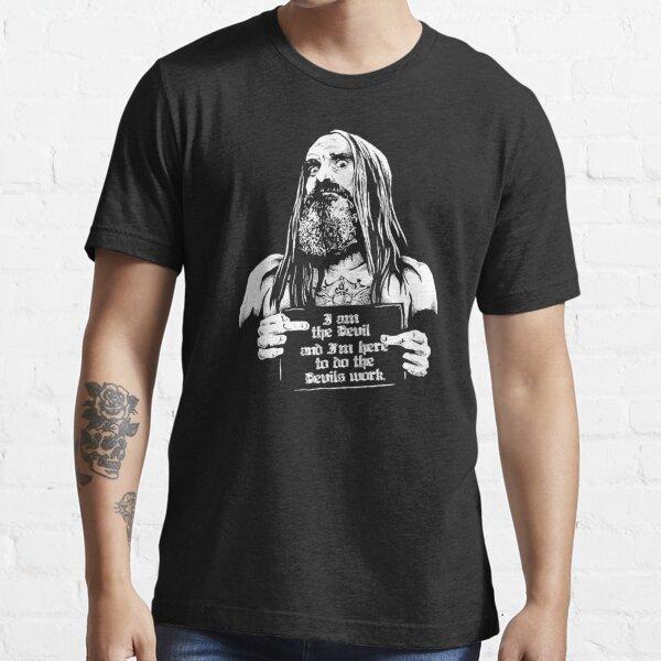 Scary Movie The Devils Rejects Horror Halloween Vintage Magliette in Puro Cotone House of 1000 Corpses Regali Abbigliamento Nuovi Arrivi
