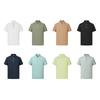 Cool-to-the-Touch Ice Silk Men's Half-Zip Breathable Short-Sleeve Summer Business Commute Basic T-Shirt
