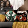 Halloween Pumpkin Skeleton Pillow Festival Home Party Decoration Living Room Sofa Cushion Bedroom Bedside Pillow Cover