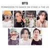 BTS ABD'de SAHNEDE DANS ETME İZNİ Resmi Fotoğraf Kartı