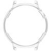 For Huawei Watch GT 5 41mm Hard PC Case Half-Guard Watch Case Cover, Transparent