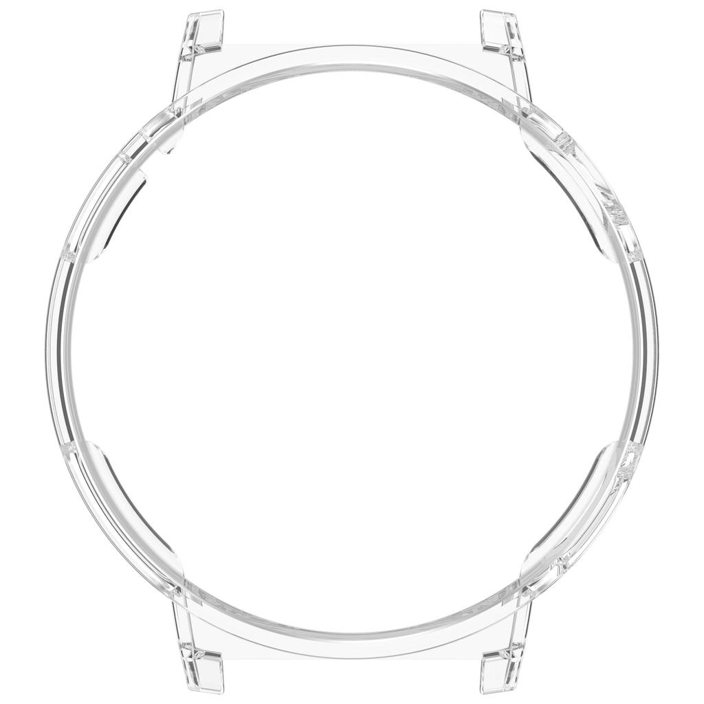 For Huawei Watch GT 5 41mm Hard PC Case Half-Guard Watch Case Cover, Transparent
