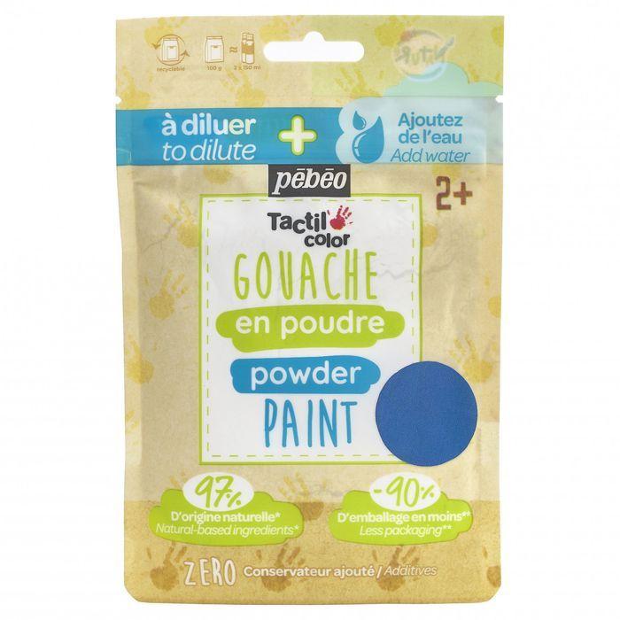 Sachet Gouache Powder 100g Blue