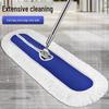 Handun Blue 110cm Cotton Flat Dust Mop Set