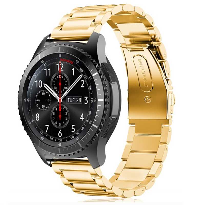 Spacecase Stainless Steel 22Mm Gold