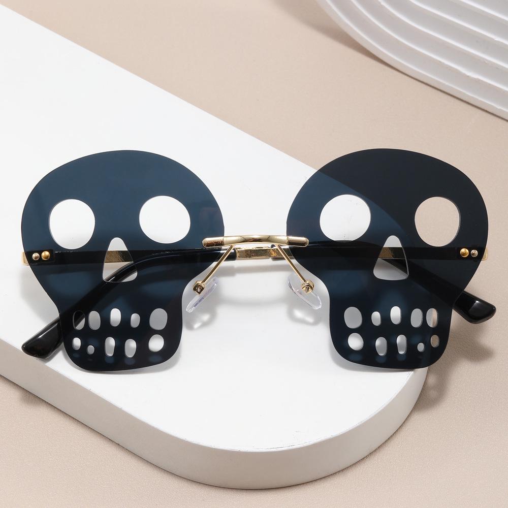 Cross-border Pumpkin Pentagram Sunglasses: Fun Party Glasses for Halloween & Christmas, Trendy Women's Accessory