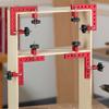 140mm Right Angle Woodworking Triangle Ruler & 120mm Clamping Combination Tool