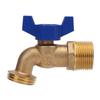 Garden Hose Outlet Valve G34in DN20 Male Thread Brass High Temperature Proof Garden Faucet