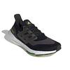 adidas UltraBoost 21 Black Silver Metallic Men Sneakers Core-Black Solar-Yellow FY0374