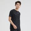 Under Armour Short Sleeve Fitness Training Running Quick Dry Loose Fit Printed T-Shirt Unisex Tops Black 21500531-001