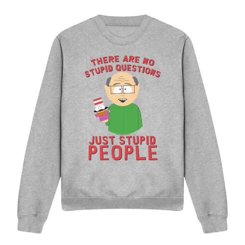 South Park Unisex Adult No Stupid Questions Sweatshirt