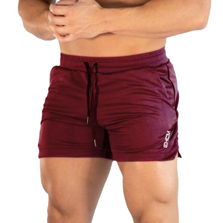 Pantaloni scurți sport pentru bărbați, pantaloni scurți de vară pentru sală de sport, pantaloni scurți de plasă respirabili, cu uscare rapidă, pentru plajă, sport, sport