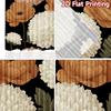 2D FLAT PRINTING 2pcs Curtains (Without Rod) Floral Elegance on Dark Background(1) New year Festival Fashion Curtains Fabric