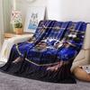 Chelsea FC Poster Print FlAannel Blanket, High Quality Comfortable for All Seasons, Home Decor, Warmth and Comfort