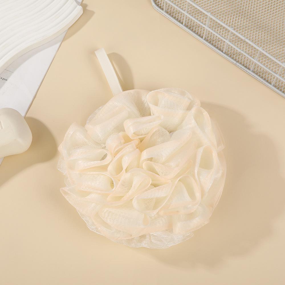 Thickened Japanese Rose Foaming Bath Ball - Super Soft Soap Net белый