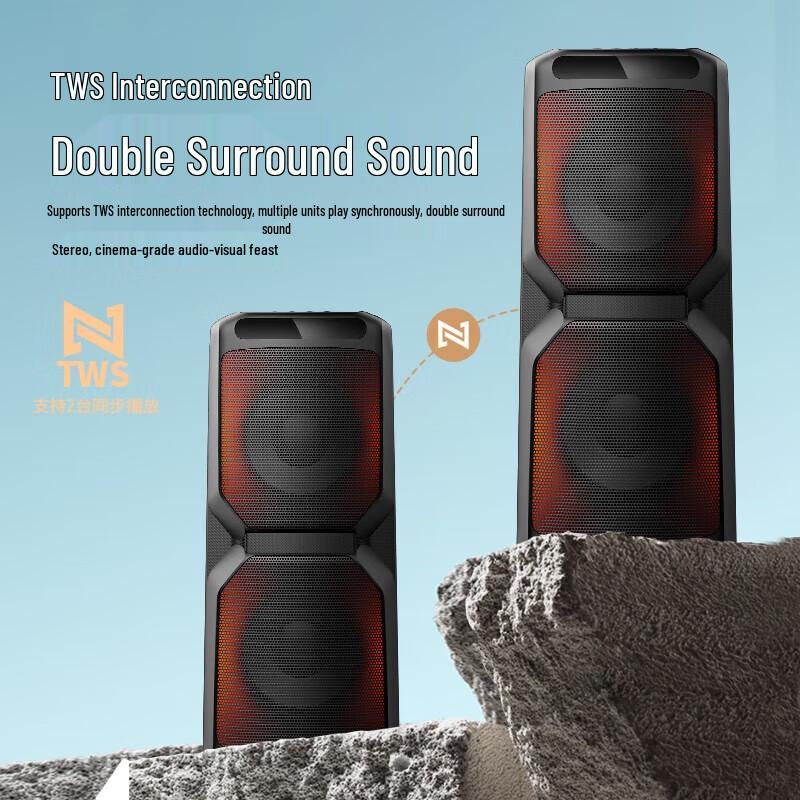 Newmine A2 Portable Bluetooth Karaoke Speaker