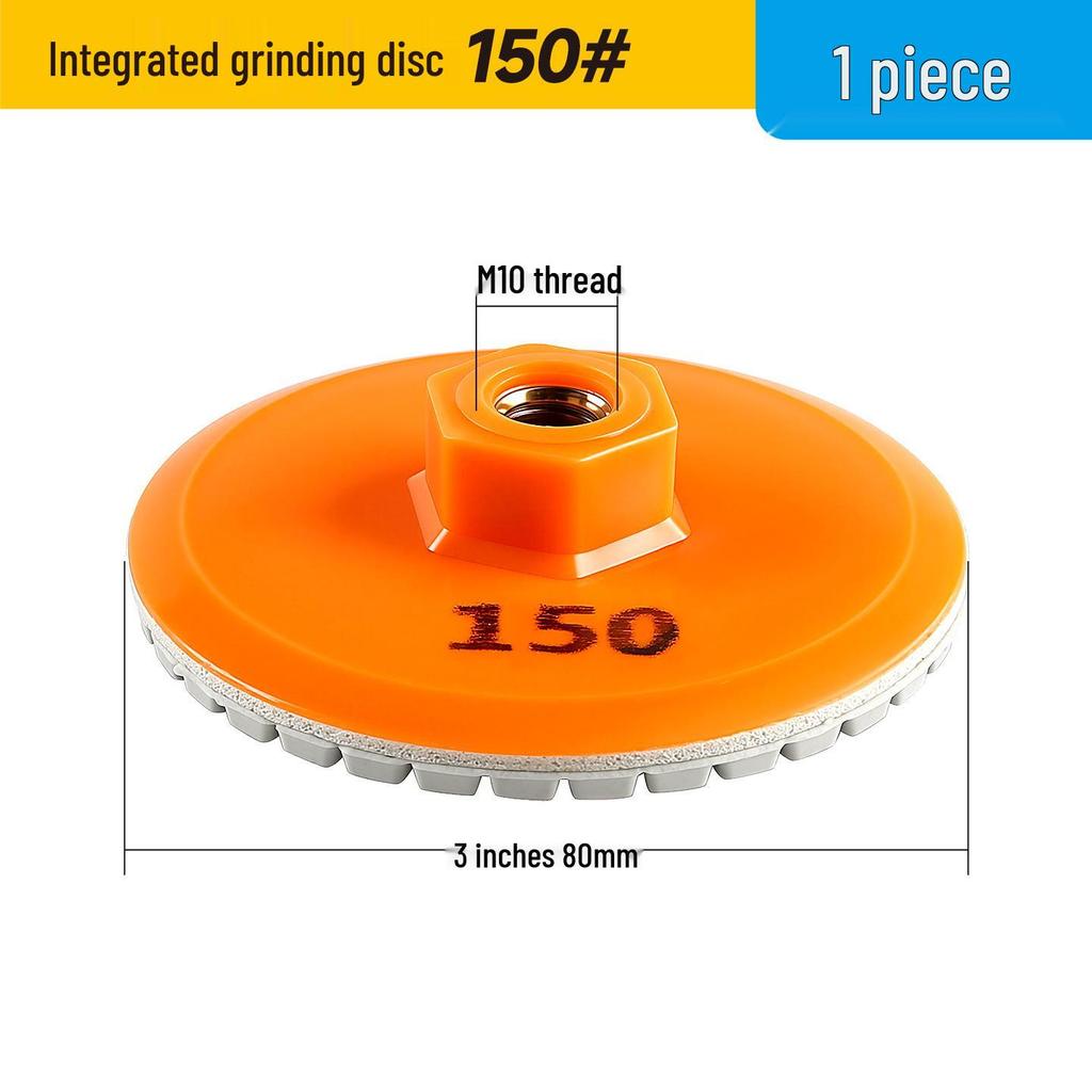 Diamond Dry Grinding Disc for Marble, Tile, and Granite - Polishing and Trimming with Angle Grinder
