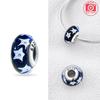 Authentic copper Bracelets Women Diy Gift Murano Jewellery Accessories Charm Bead Charms Bead Charms Flower Blue Star Shape Green Turtle Glass Bead Ch